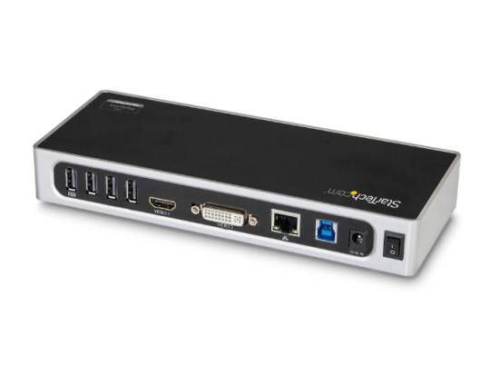 Startech USB 3.0 Dual Monitor Docking Station (DK30ADD) Startech USB 3.0 Dual Monitor Docking Station (DK30ADD)