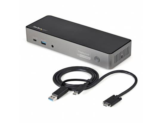 StarTech Universal USB-A / USB-C 4K Docking Station w/ 100W Power Delivery