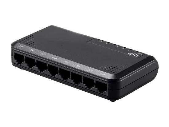 Monoprice 8-Port 10/100/1000 Mbps Unmanaged Gigabit Ethernet Switch - Refurbished Monoprice 8-Port 10/100/1000 Mbps Unmanaged Gigabit Ethernet Switch - Refurbished