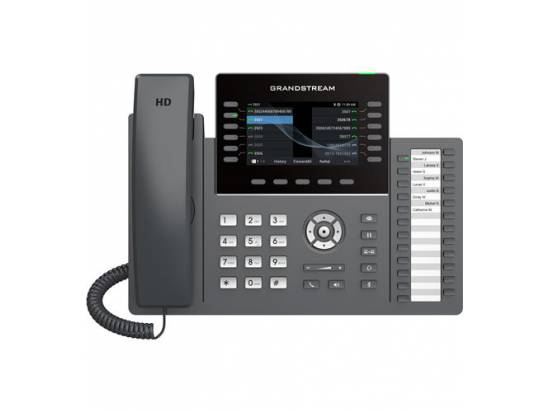 Grandstream GRP2636 12-Line Black Gigabit IP Color Display Phone