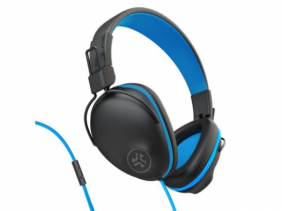 JLab Audio JBuddies Pro Wired Headset for Kids - Blue