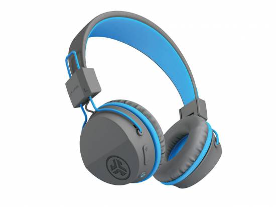 JLab Audio JBuddies Studio Wireless Headphones for Kids - Blue