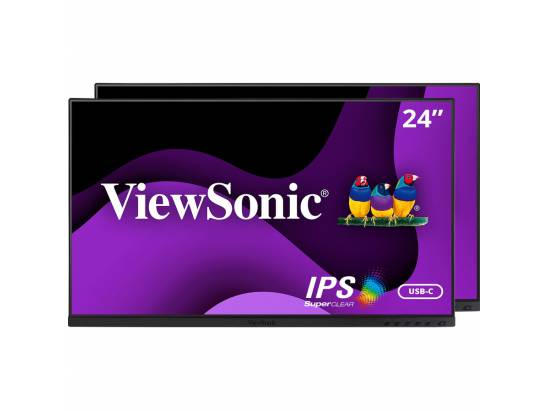Viewsonic VG2455_56A_H2 Dual 24" IPS LED LCD Monitors