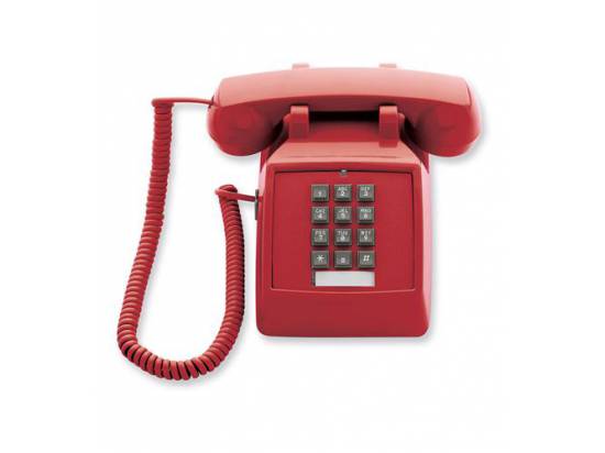 Cetis Scitec 2510E Red Single Line Emergency Desk Phone