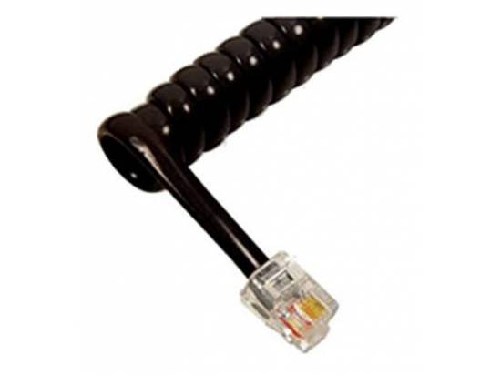 Cablesys GCHA444006-FBK  6' BLACK Handset Cord