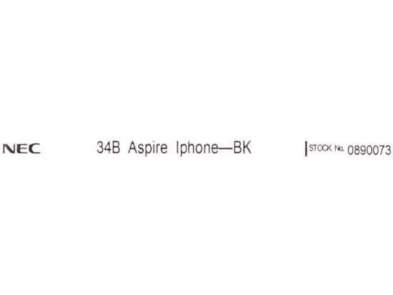 NEC Aspire 0890073 34-Button Black IP Display Phone - Grade A NEC Aspire 0890073 34-Button Black IP Display Phone - Grade A