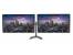 Dell E2213HB  22" Widescreen LED Dual LCD Monitor Setup - Grade A
