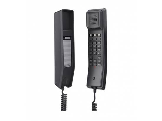 Grandstream GHP611 Compact Hotel Phone - Black