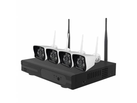 Supersonic SC-5004NVR Wireless Security Camera System w/ 4x FHD Indoor / Outdoor Cameras