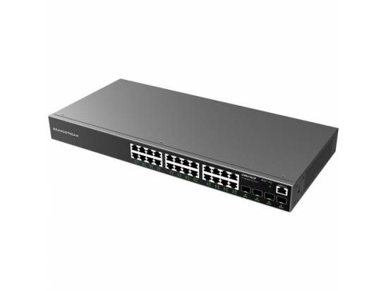 Grandstream GWN7803P 24-Port 10/100/1000 Enterprise Layer 2+ Managed Network Switch