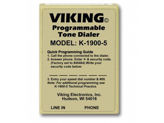 Viking Electronics Viking Hot Dialer with Touch Tone