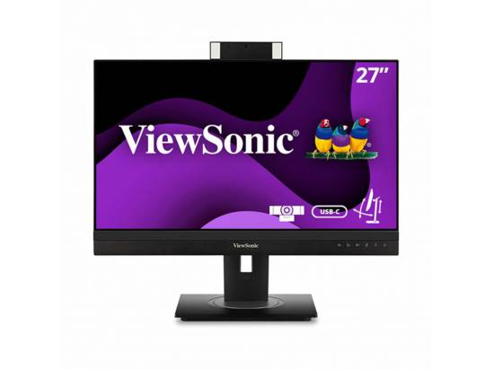 ViewSonic VG2756V-2K 27" 1440p Video Conference Monitor with Pop-up Webcam