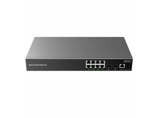 Grandstream GWN7801P Enterprise Layer 2+ Managed 8 Port PoE Network Switch