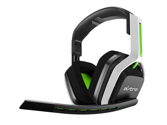 Logitech A20 Wireless Gaming Headset - White & Green