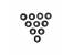VXI Corporation Leatherette Ear Cushion 10 Pcs for VR11 and B250 Series Headsets