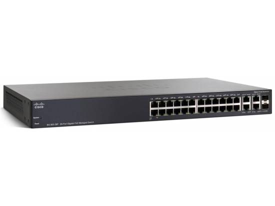 Cisco  SG300-28PP 28-Port Gigabit PoE+ Managed Switch - Refurbished
