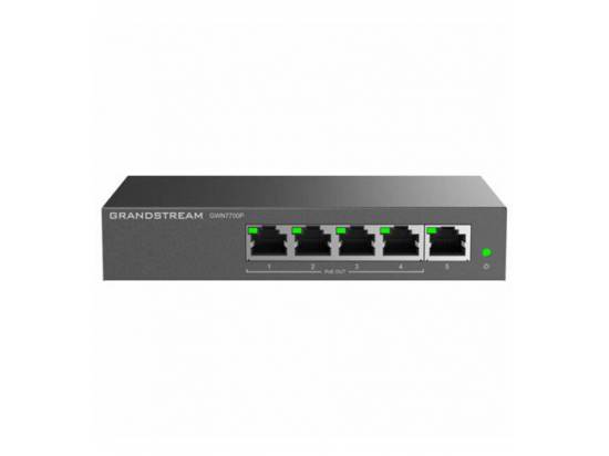 Grandstream GWN7700P Layer 2 5-Port Unmanaged Gigabit PoE+ Network Switch