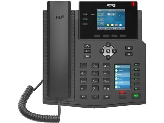Fanvil X4U-V2 12-Line Mid-Level Gigabit Color Display SIP Phone Fanvil X4U-V2 12-Line Mid-Level Gigabit Color Display SIP Phone