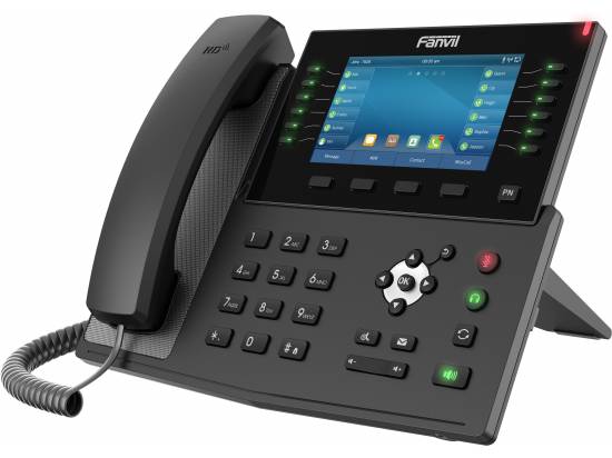Fanvil X7C V2 Enterprise Black Gigabit IP Color Display Phone