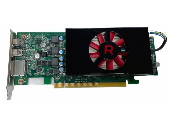 AMD Radeon RX 550 GPU 4GB GDDR5 PCIe Low Profile Video Card - Refurbished