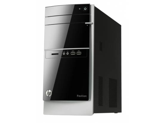 HP Pavillion 500-056 Tower Computer A8 6500 Quad-Core - Windows 10 - Grade B