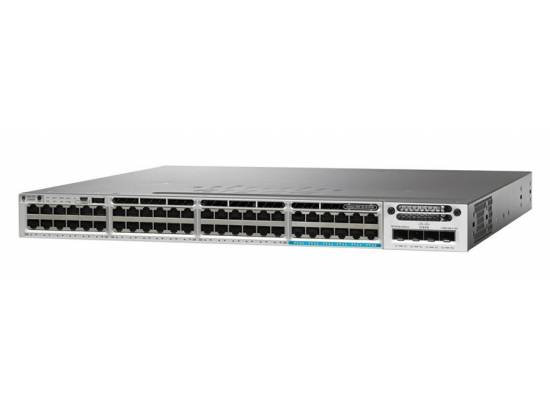 Cisco Catalyst 3850 WS-C3850-48U-E 48-Port Gigabit Ethernet UPOE Managed Switch - Refurbished
