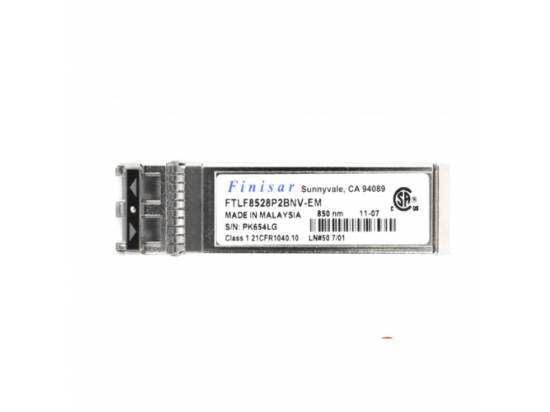 Finisar FTLF8528P2BNV-EM 8GB SWL SFP+ Transceiver - Refurbished Finisar FTLF8528P2BNV-EM 8GB SWL SFP+ Transceiver - Refurbished