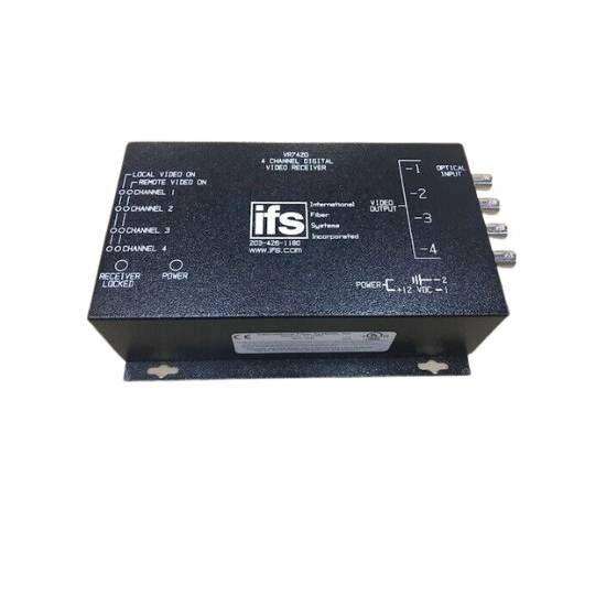 IFS International Fiber Systems VR7420 4-Channel Digital Receiver - Refurbished