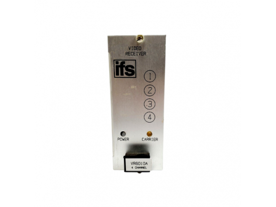 IFS International Fiber Systems VR6010A 4-Channel Video Receiver - Refurbished