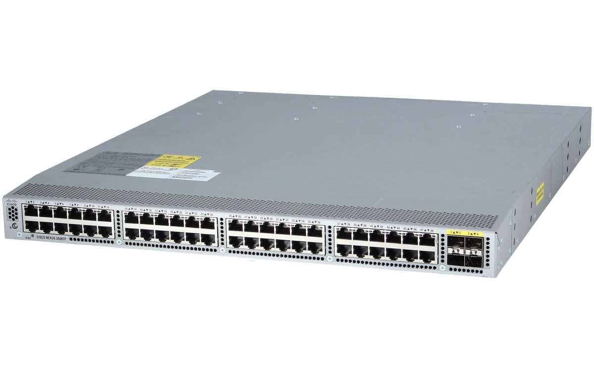 CISCO Nexus 3048TP-1GE 1RU 48-Port Gigabit Managed Switch