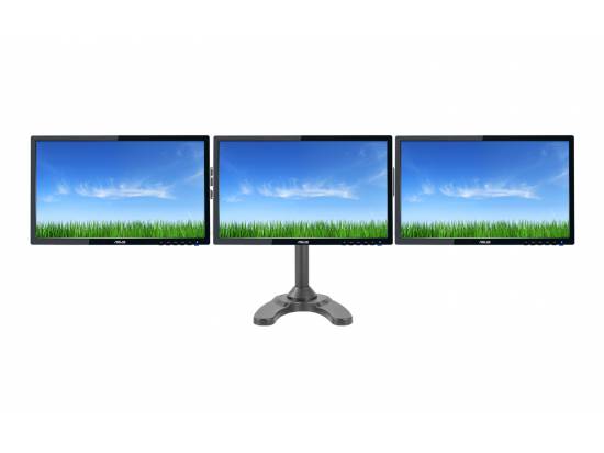 Asus VE208 20" Widescreen LED LCD Triple Monitor Setup - Grade A