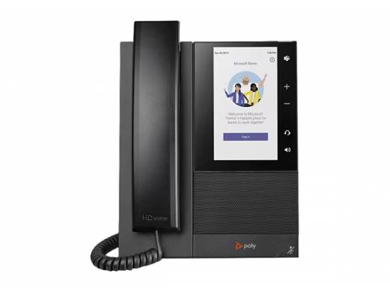 Poly CCX 505 Touchscreen Business Media Wi-Fi IP Phone - Microsoft Teams (2200-49735-019)