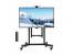 VIVO Black Electric Large TV Cart for 55" to 100" Screens