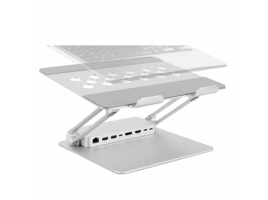 VIVO Aluminum Laptop Riser Docking Station