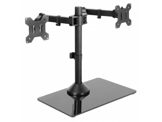 VIVO Dual Monitor Desk Stand - Black