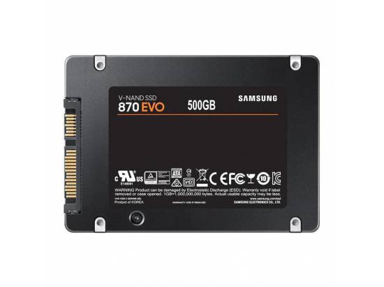Samsung 870 EVO 500GB 2.5" SATA SSD