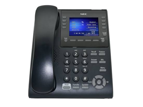 NEC ITY-8LCGX-1 DT820CG VoIP Color Display Phone NEC ITY-8LCGX-1 DT820CG VoIP Color Display Phone