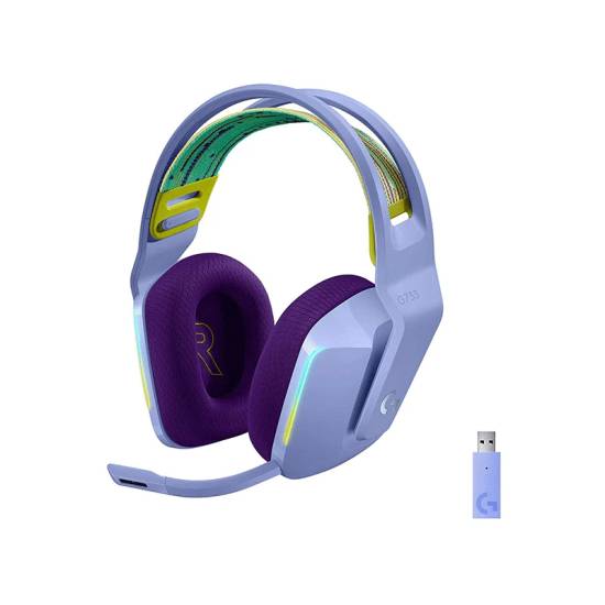 Logitech Core G733 Lightspeed Wireless Gaming Headset - Lilac