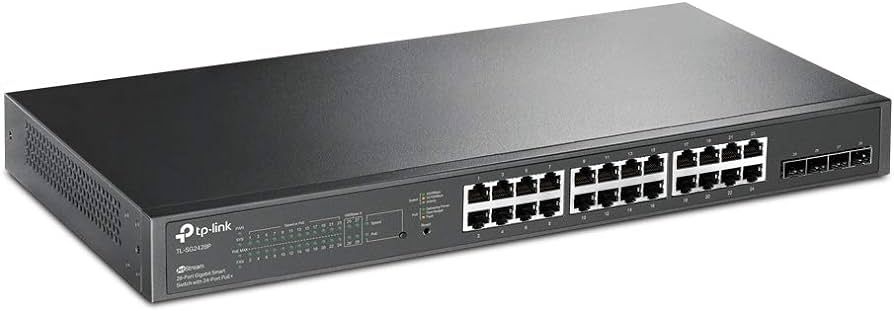 TP-Link JetStream TL-SG2428P 24-Port 10/100/1000 PoE Switch