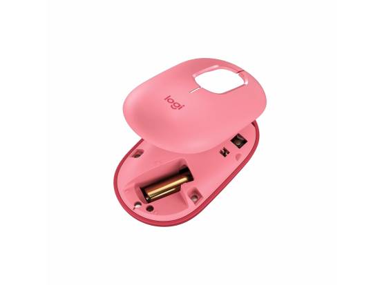 Logitech POP Wireless Mouse With Emoji - Heartbreaker Rose Logitech POP Wireless Mouse With Emoji - Heartbreaker Rose