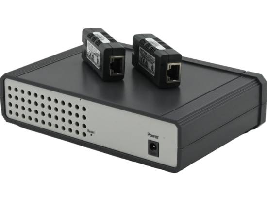 Phybridge PoLRE LPC 8-Port Long Reach Single Pair UTP PoE Unmanaged Switch Phybridge PoLRE LPC 8-Port Long Reach Single Pair UTP PoE Unmanaged Switch