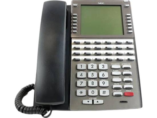 NEC DSX 1090023 34-Button Digital Backlit Display Speakerphone - Black - Grade A NEC DSX 1090023 34-Button Digital Backlit Display Speakerphone - Black - Grade A