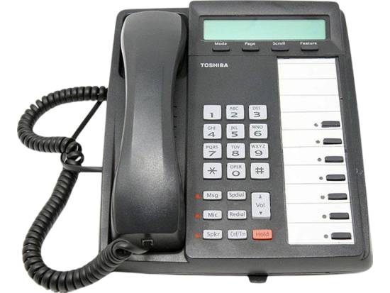 Toshiba Strata DKT3007-SD 7-Button Charcoal Digital Phone - Grade A Toshiba Strata DKT3007-SD 7-Button Charcoal Digital Phone - Grade A