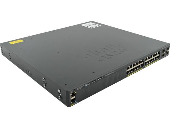Cisco Catalyst WS-2960XR-24TS-I 24-Port Gigabit Ethernet Switch - Refurbished Cisco Catalyst WS-2960XR-24TS-I 24-Port Gigabit Ethernet Switch - Refurbished
