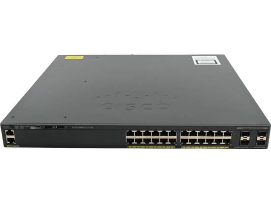 Cisco Catalyst WS-2960XR-24TS-I 24-Port Gigabit Ethernet Switch - Refurbished Cisco Catalyst WS-2960XR-24TS-I 24-Port Gigabit Ethernet Switch - Refurbished