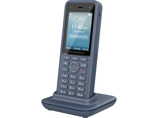 Grandstream WP836 Cordless Wi-Fi 6 IP Phone With Integrated Dual-Band Grandstream WP836 Cordless Wi-Fi 6 IP Phone With Integrated Dual-Band