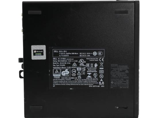 Dell OptiPlex 3080 Micro Computer i5-10500T - Windows 11 - Grade C Dell OptiPlex 3080 Micro Computer i5-10500T - Windows 11 - Grade C