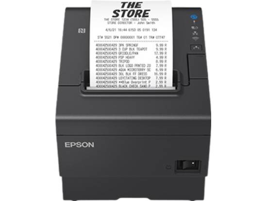 Epson OmniLink TM-T88VII USB Ethernet Serial Thermal Receipt Printer - Black Epson OmniLink TM-T88VII USB Ethernet Serial Thermal Receipt Printer - Black