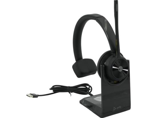 Poly Voyager 4310-M Wireless Bluetooth UC Mono Teams Headset w/ Stand - USB-A Poly Voyager 4310-M Wireless Bluetooth UC Mono Teams Headset w/ Stand - USB-A