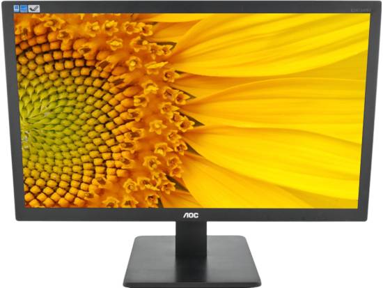 AOC E2475SWJ 24" LED LCD Monitor - Grade A AOC E2475SWJ 24" LED LCD Monitor - Grade A
